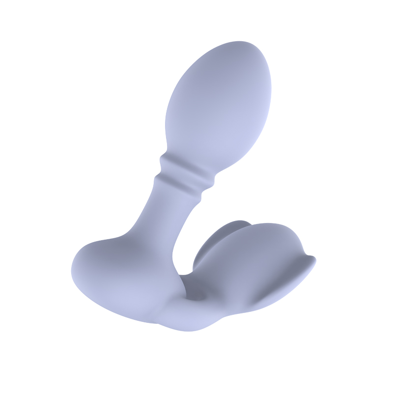 Massager prostaty z podwójną wibracją
