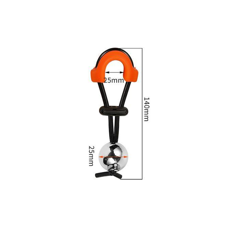 Metalowy przyrząd do rozciągania penisa – pojedyncza kulka (φ25 mm)