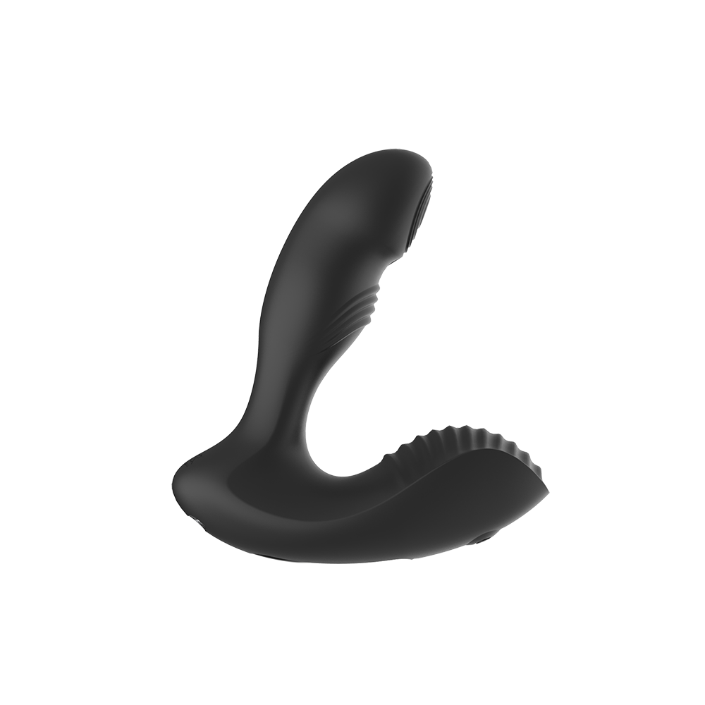 Zdalnie sterowany masażer prostaty z funkcjami wibracji i stukania